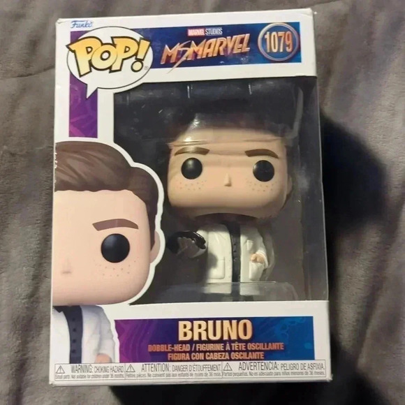 Funko Pop! Ms Marvel Bruno #1079 Marvel Studios Disney - Picture 2 of 4